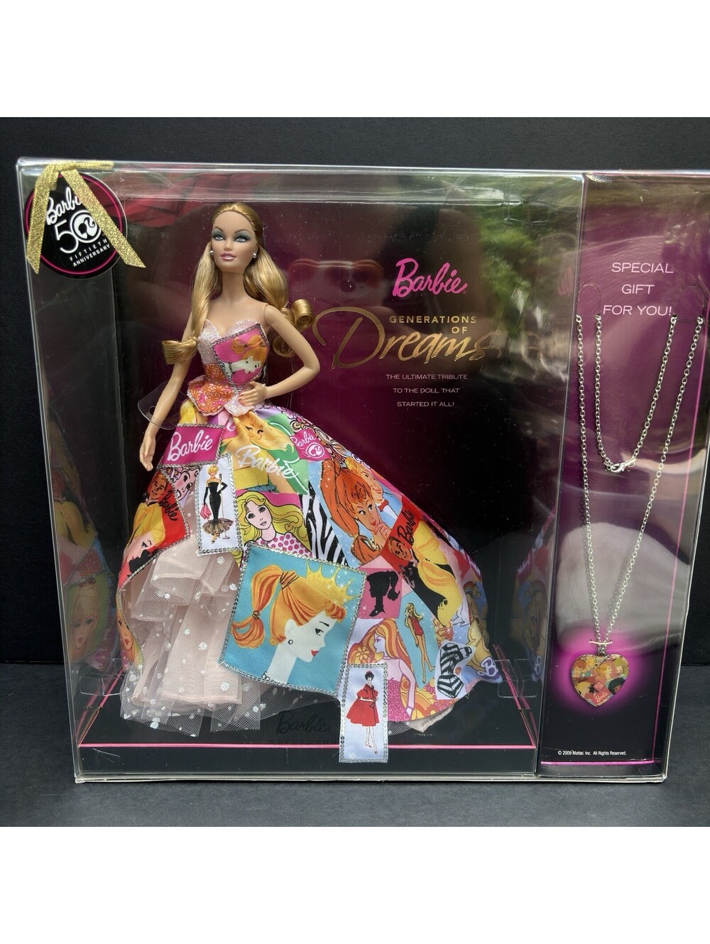 Barbie With Charm Generation of Dreams 2009 Mattel 50th Doll NRFB New In Box